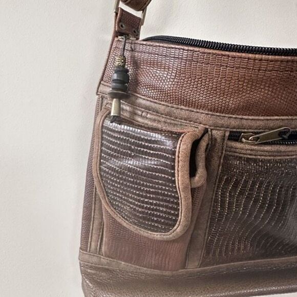 Faye Fisher Ward One of a Kind Leather Artisan Unique Leather Satchel - Picture 2 of 11